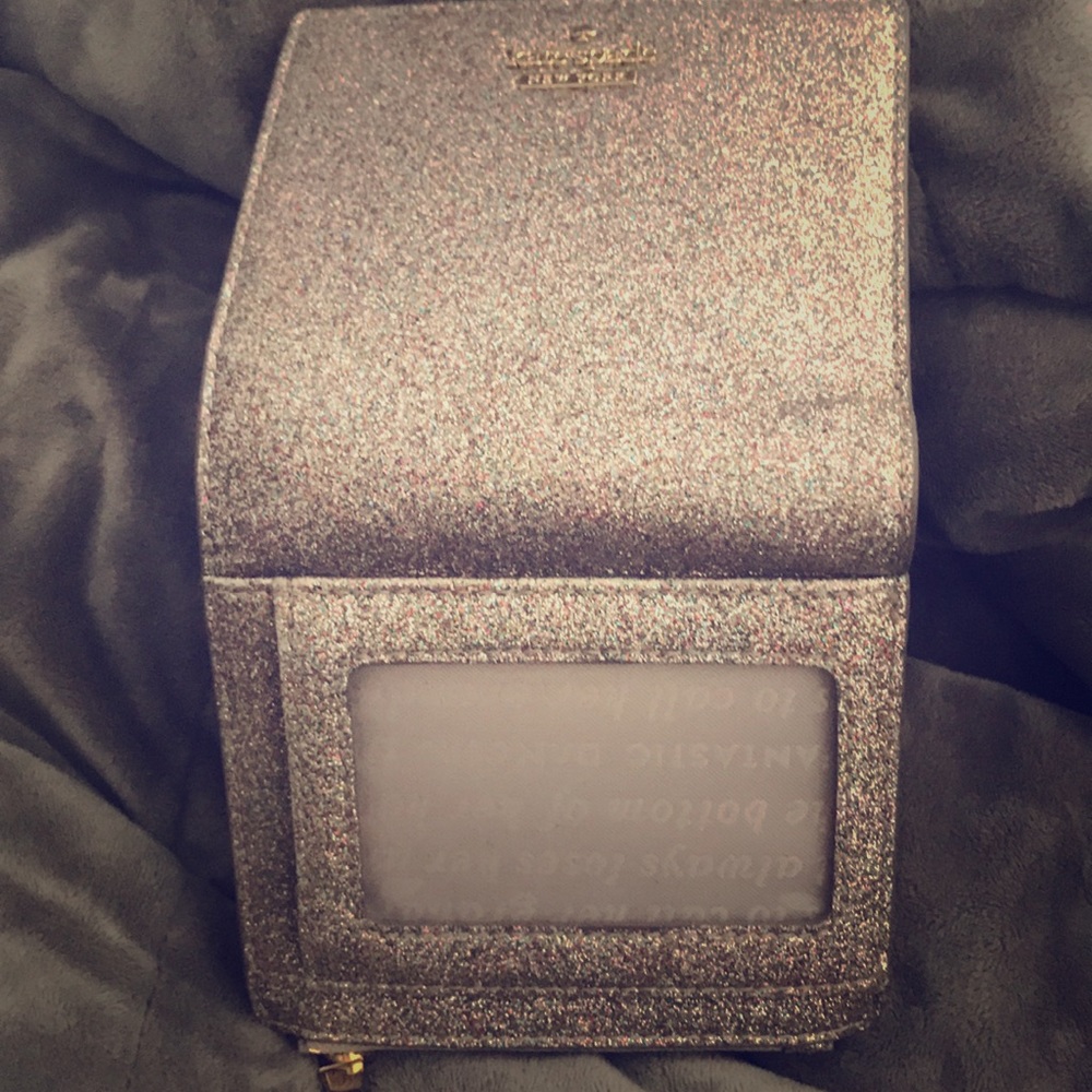 Kate and spade confetti wallet!